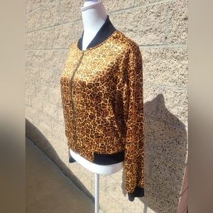 Leopard print jacket